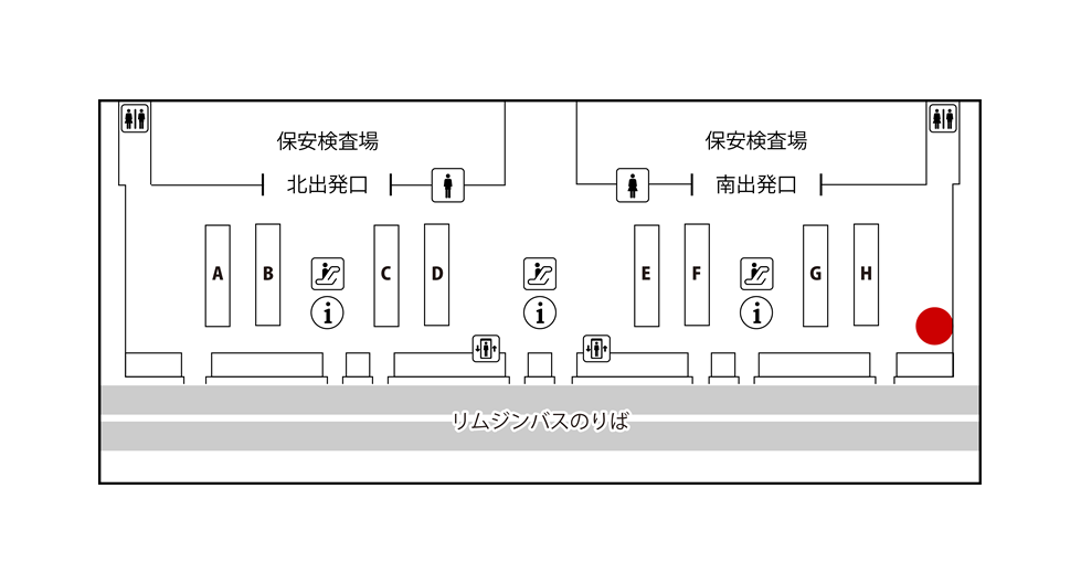 4F JALABC 手荷物カウンター